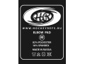 Налокотники судейские Hockey&Refs Black (размер М)